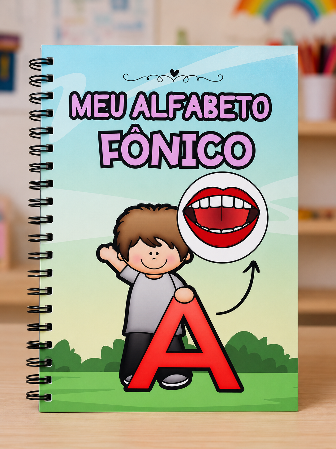 Capa do material Meu Alfabeto Fônico